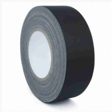 Cinta gaffer mate Negra profesional 75mm x 50mts